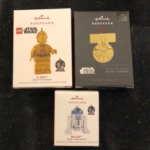 (Sale $24 off) Star Wars Ornament Set